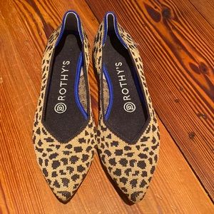 Rothy's Leopard The Point Flats